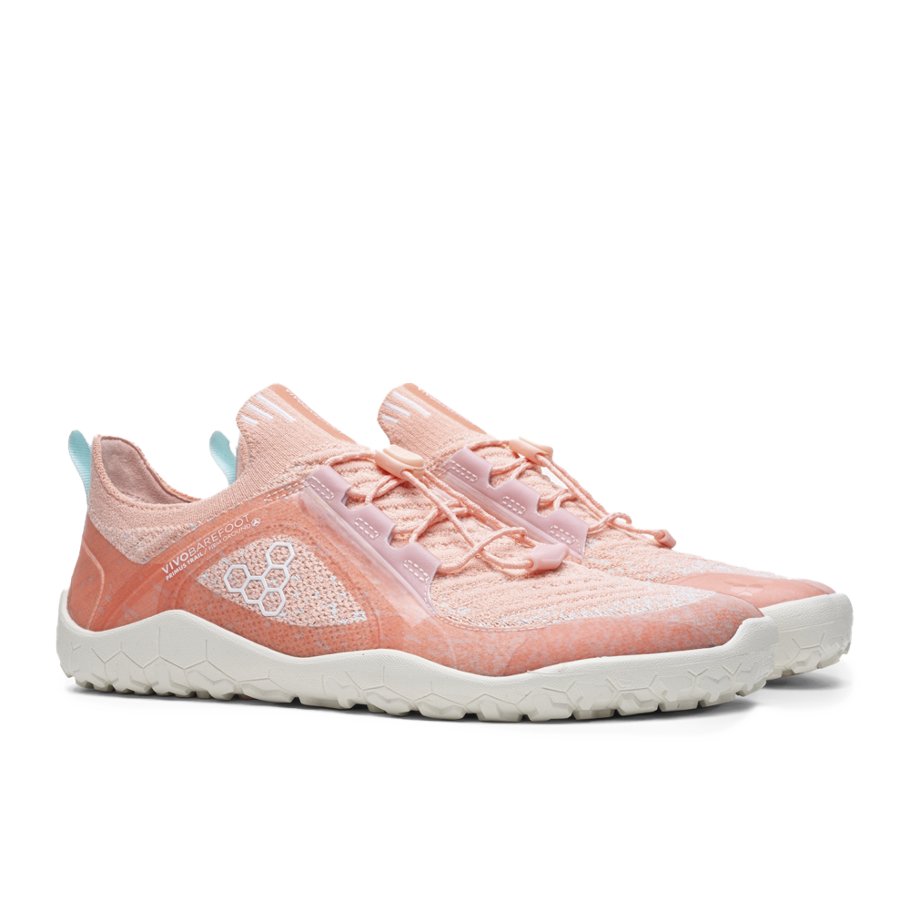 Vivobarefoot Primus Trail Knit FG Womens Peach Melba