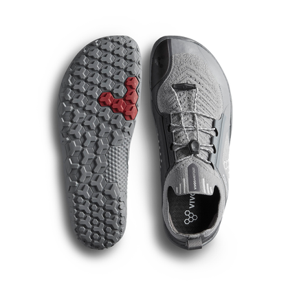 Vivobarefoot Primus Trail Knit FG Womens Ultimate Grey