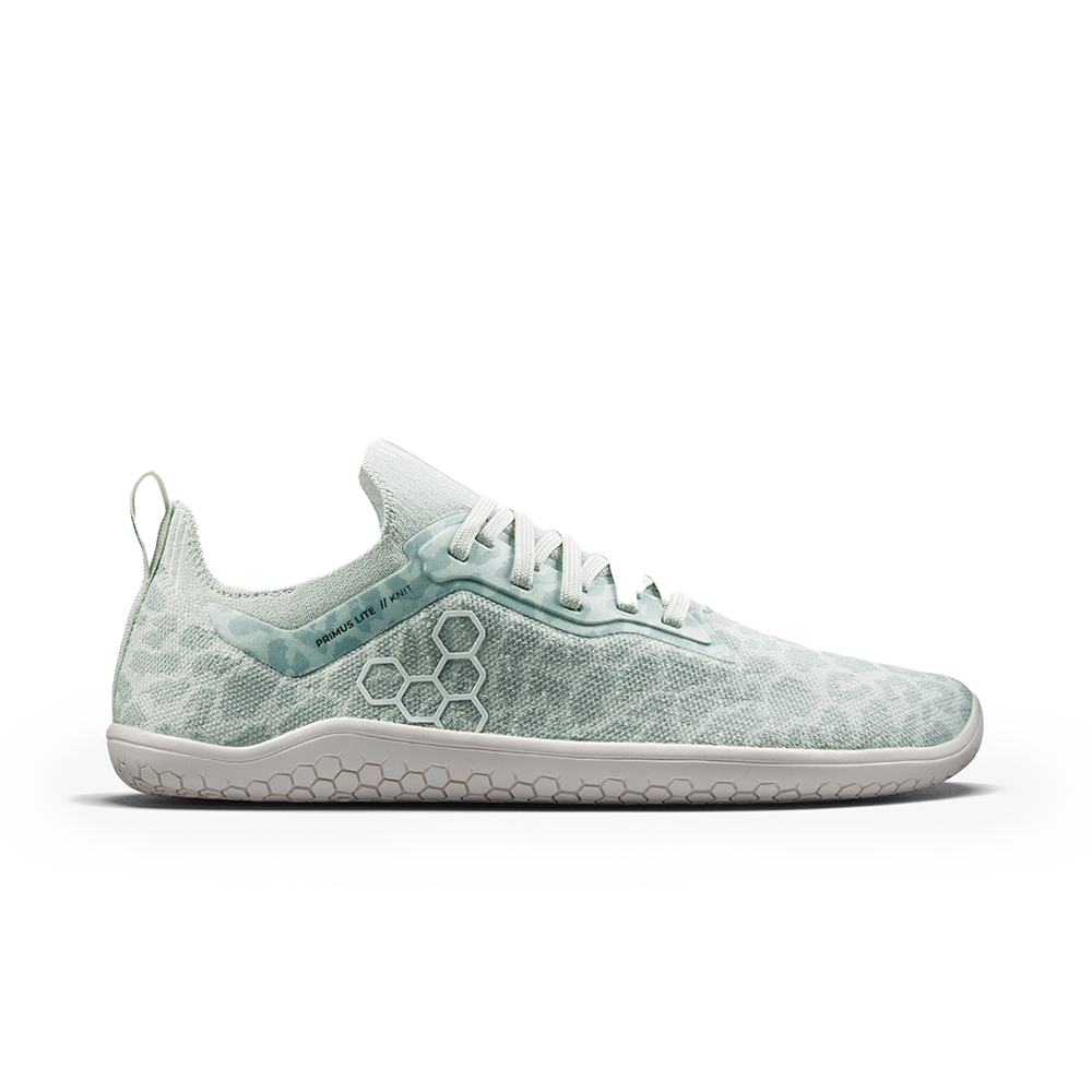 Vivobarefoot Primus Lite Knit Womens Frosted Mint Leopard