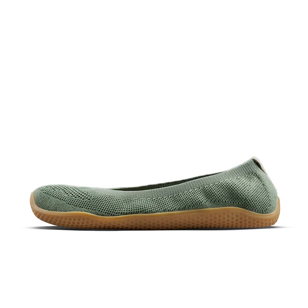 [PRE-ORDER]Vivobarefoot Asana Yin Ballerina Knit Womens Dusty Green  (ETA. LATE MARCH)