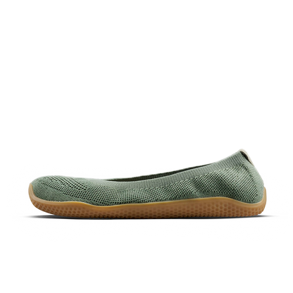 [PRE-ORDER]Vivobarefoot Asana Yin Ballerina Knit Womens Dusty Green  (ETA. LATE MARCH)