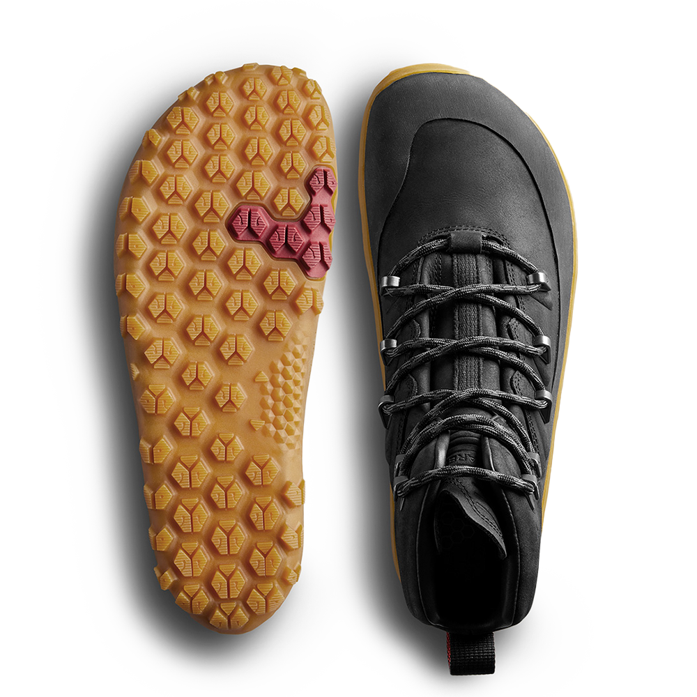 Vivobarefoot Tracker Leather AT Womens Obsidian