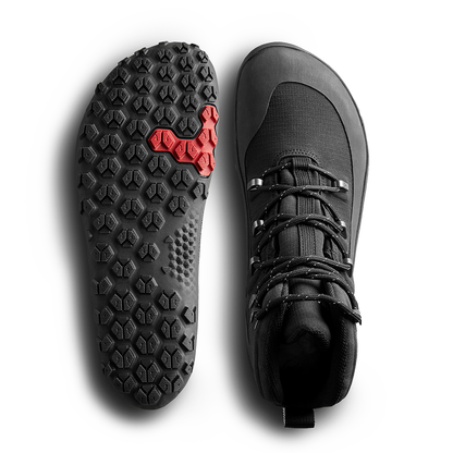 [PRE-ORDER] Vivobarefoot Tracker Textile AT Womens Obsidian (ETA. LATE MARCH)