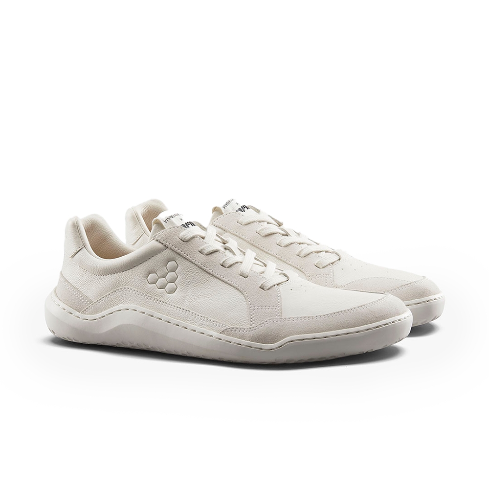 [PRE-ORDER] Vivobarefoot Gobi II Sneaker Premium Leather Womens Vaporous Grey (ETA. LATE MARCH)