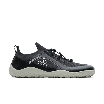 [PRE-ORDER] Vivobarefoot Primus Trail Knit FG Mens Obsidian/Pelican (ETA. MID AUGUST)