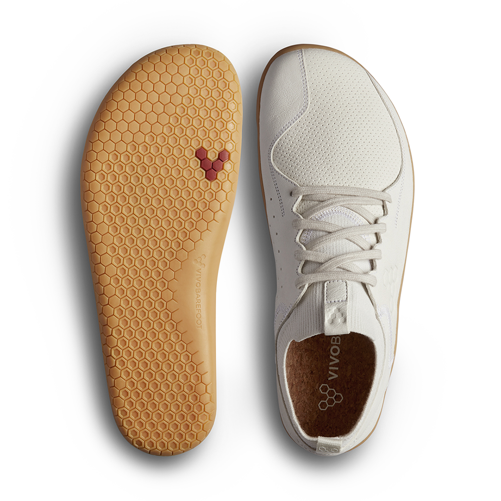 Vivobarefoot Primus Asana Leather Mens Limestone