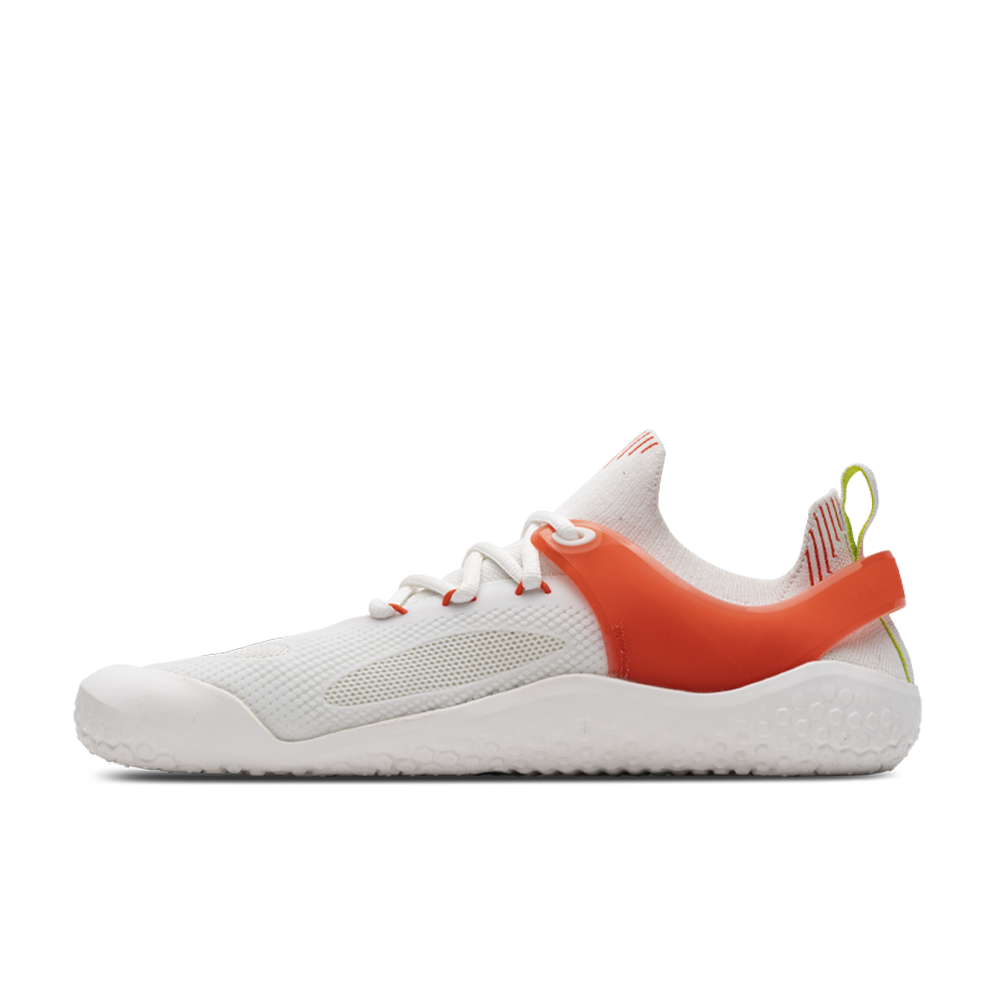 Vivobarefoot Motus Strength Mens White/ Scarlett Ibis