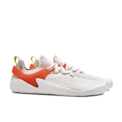 Vivobarefoot Motus Strength Mens White/ Scarlett Ibis