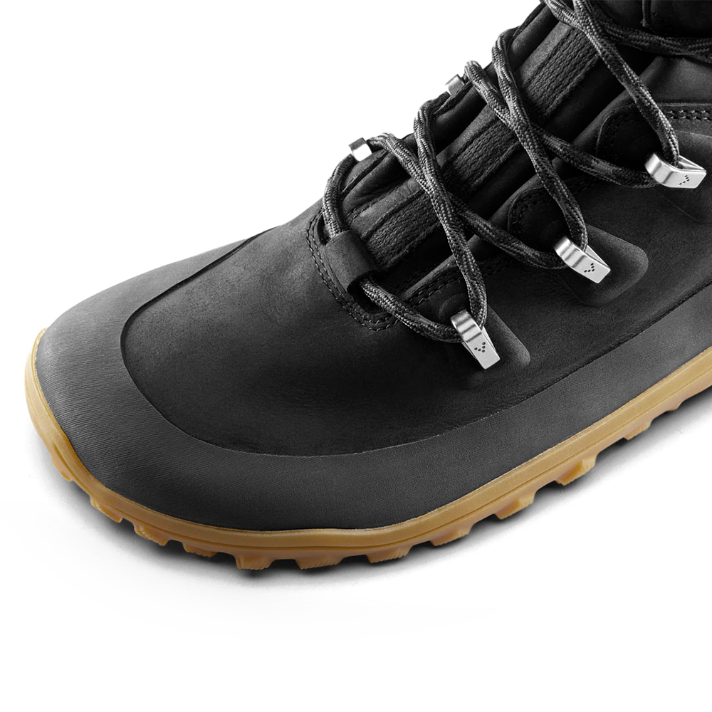 Vivobarefoot Tracker Leather AT Mens Obsidian