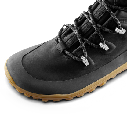 Vivobarefoot Tracker Leather AT Mens Obsidian