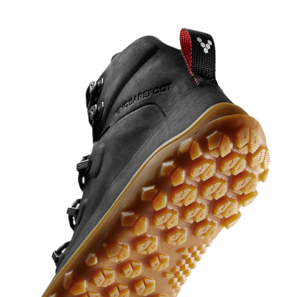 Vivobarefoot Tracker Leather AT Mens Obsidian