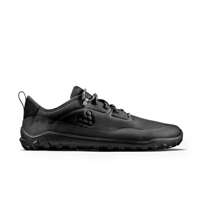 [PRE-ORDER] Vivobarefoot Tracker Leather Low Mens Obsidian (ETA. LATE MARCH)