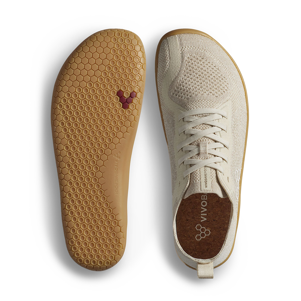 [PRE-ORDER] Vivobarefoot Primus Lite Knit Natural Mens Coconut (ETA. LATE MARCH)