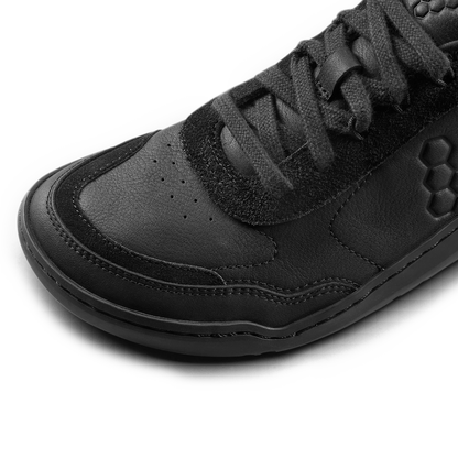 Vivobarefoot Gobi Sneaker Leather Mens Obsidian