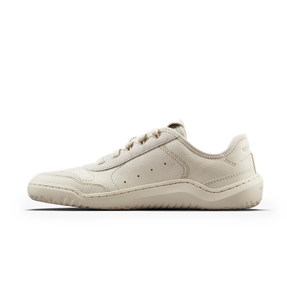 Vivobarefoot Gobi Sneaker Leather Mens Limestone