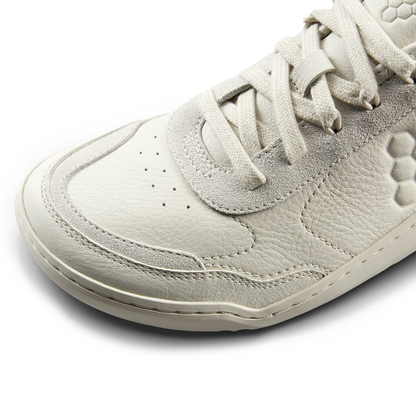 Vivobarefoot Gobi Sneaker Leather Mens Limestone