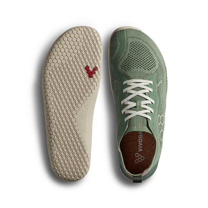 [PRE-ORDER] Vivobarefoot Primus Lite Knit Natural Mens Dusty Green  (ETA. LATE MARCH)