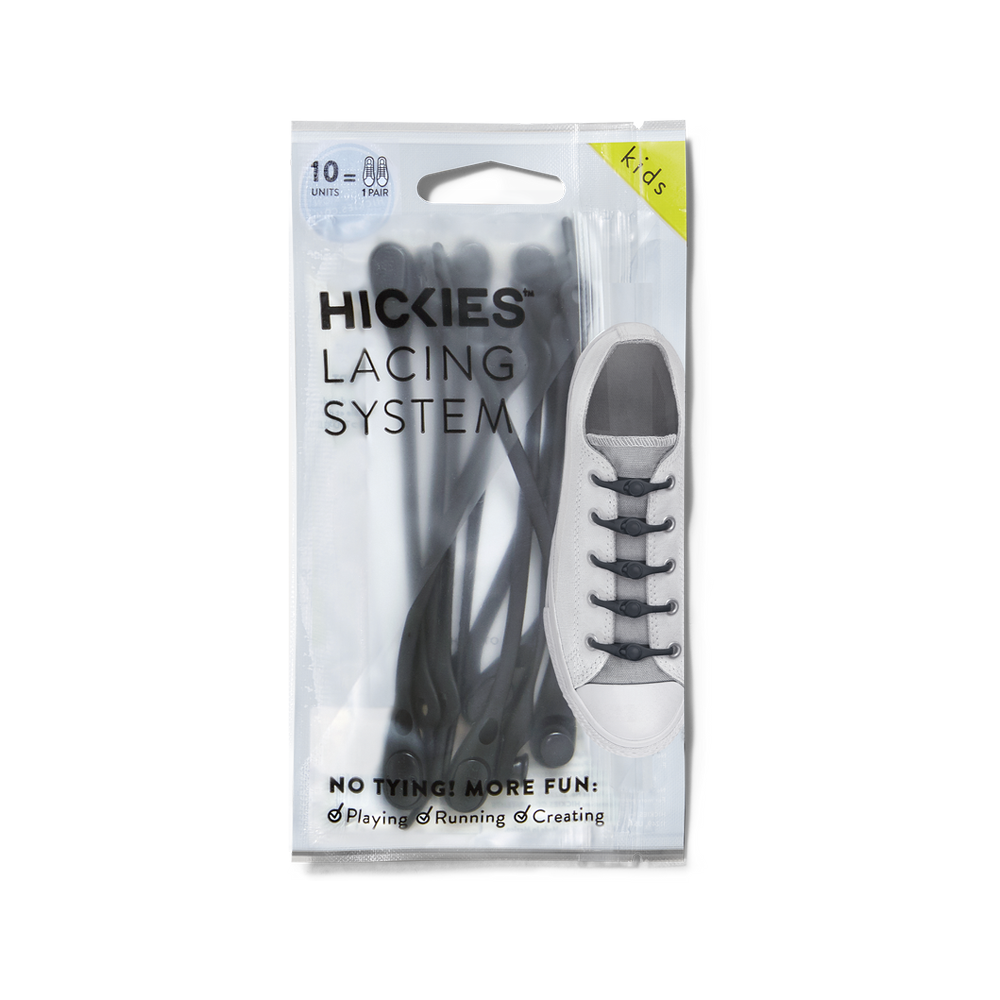 Hickies Kids Lacing System Black