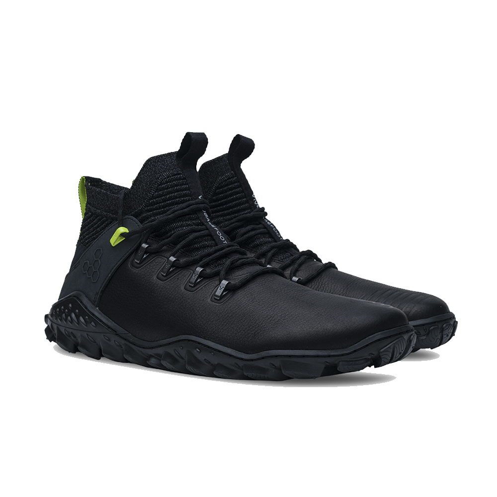 Vivobarefoot Magna Forest Esc Mens Obsidian/Lime