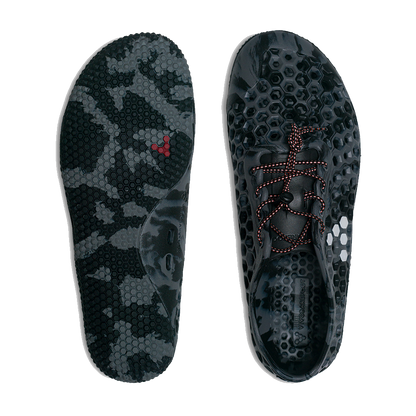 Vivobarefoot Ultra III Mens Obsidian Grey