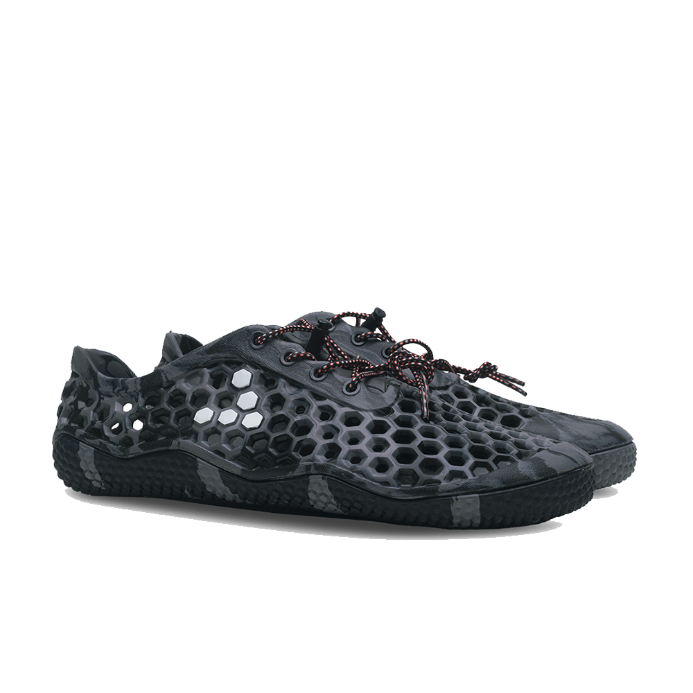 Vivobarefoot Ultra III Mens Obsidian Grey